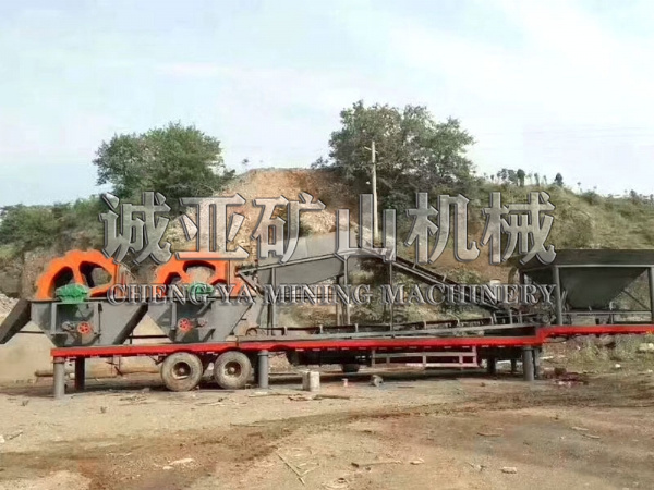 移动Sand washing equipment
