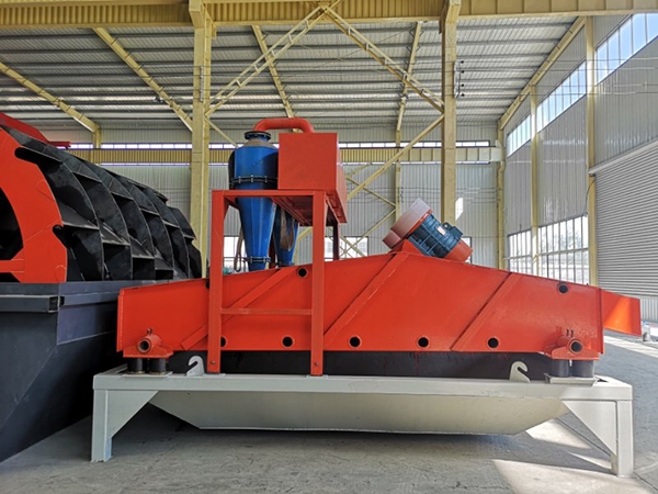 细沙回收机 Dehydration fine sand recycling integrated machine