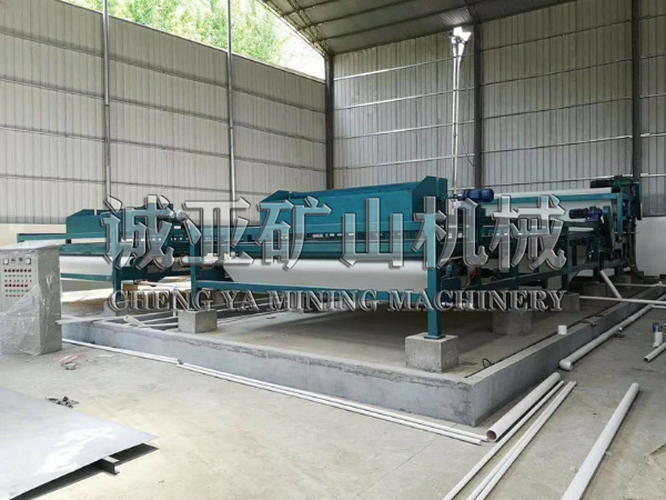 洗沙场带式压滤机环保设备 (2)