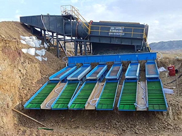 滚筒式淘金设备