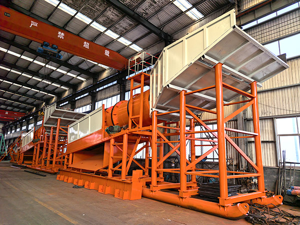 滚筒式淘金设备